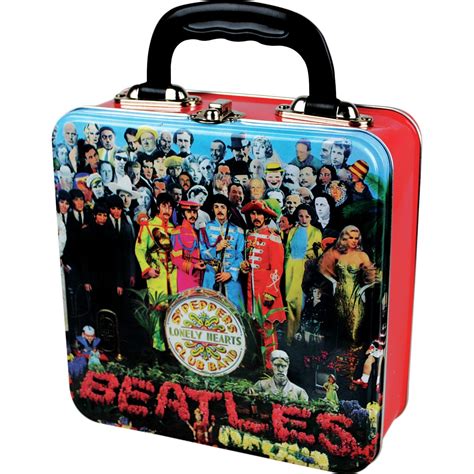 sgt peppers metal lunch box|Beatles Lunch Box – Lunchbox.com.